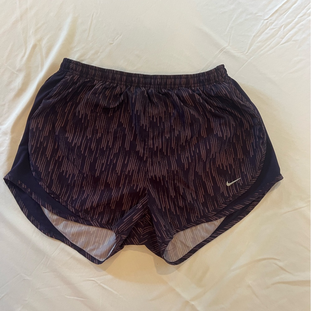 Nike Black and Pink Patterned Shorts